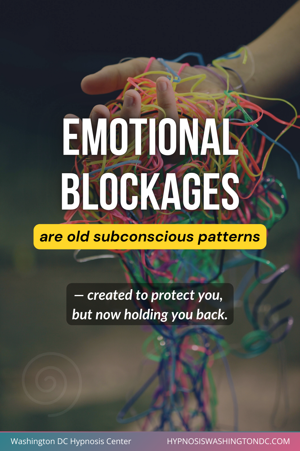 Emotional blockages are old subconscious patterns — created to protect you, but now holding you back.