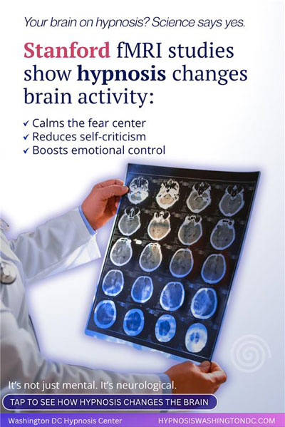 Healthy food, juices, and meal plan with text 'But This Isn’t About Discipline' highlighting how hypnosis goes deeper than diets at Washington DC Hypnosis Center
